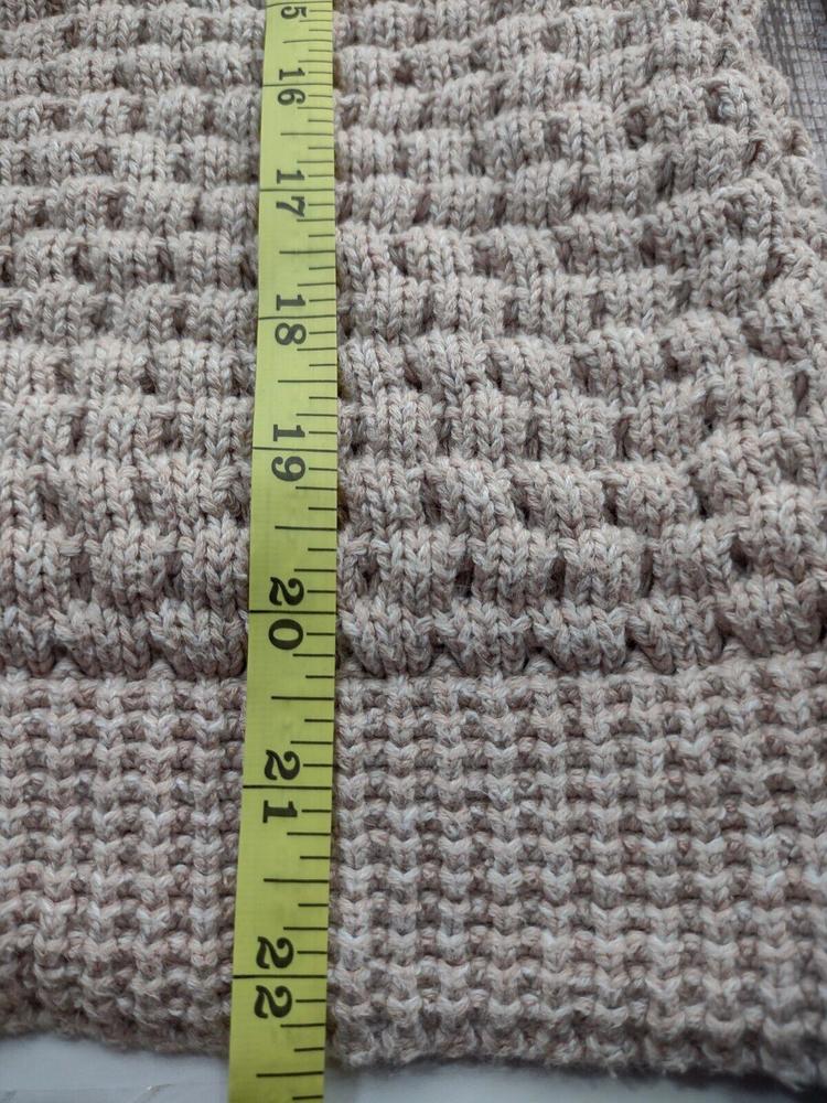 Victoria Secret Cable Knit Sweater Women's Size Medium Cream Colored EUC - Picture 7 of 11